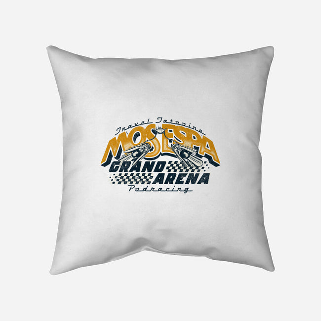 Mos Espa Grand Arena-None-Removable Cover-Throw Pillow-Wheels