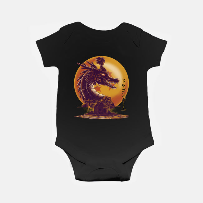 Dragon Ride-Baby-Basic-Onesie-rmatix