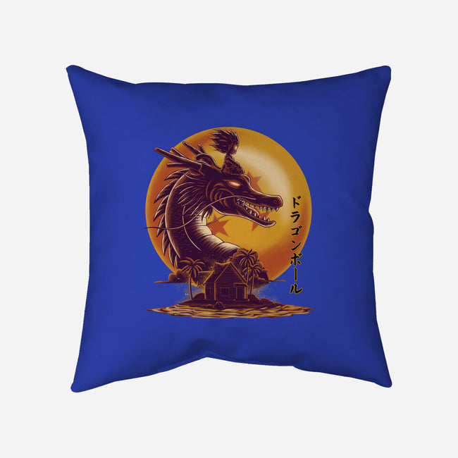 Dragon Ride-None-Removable Cover-Throw Pillow-rmatix