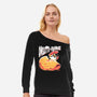 French Lesson-Womens-Off Shoulder-Sweatshirt-estudiofitas