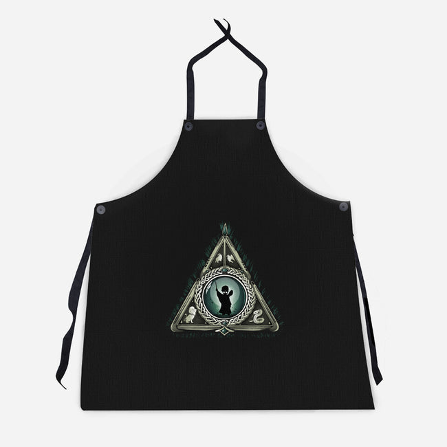 Celtic Magician-Unisex-Kitchen-Apron-Vallina84