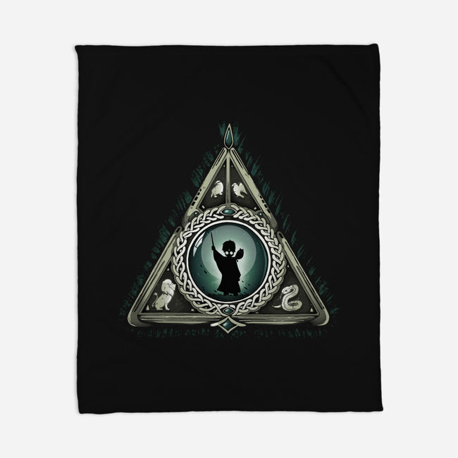 Celtic Magician-None-Fleece-Blanket-Vallina84