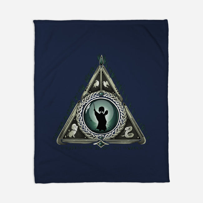 Celtic Magician-None-Fleece-Blanket-Vallina84