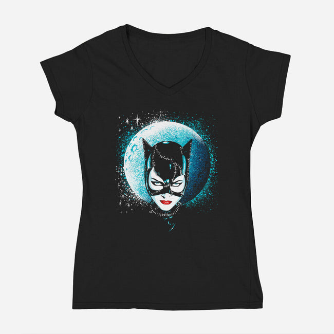 Meow-Womens-V-Neck-Tee-Tronyx79