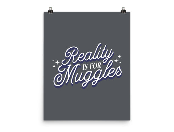 Reality Is For Muggles