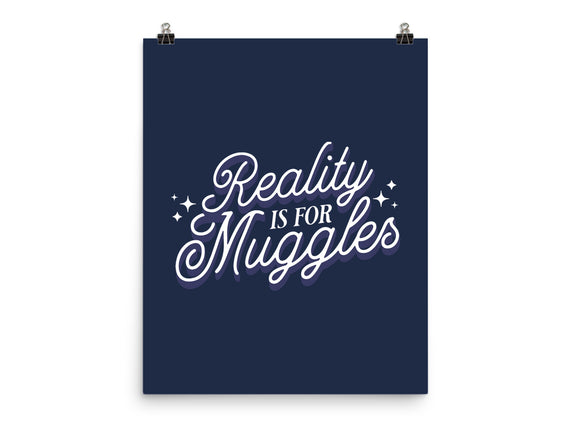 Reality Is For Muggles