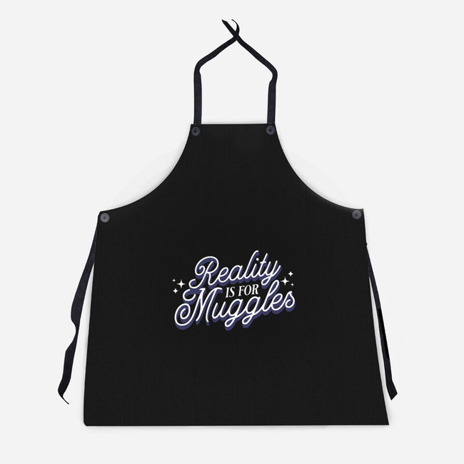 Reality Is For Muggles-Unisex-Kitchen-Apron-fanfreak1