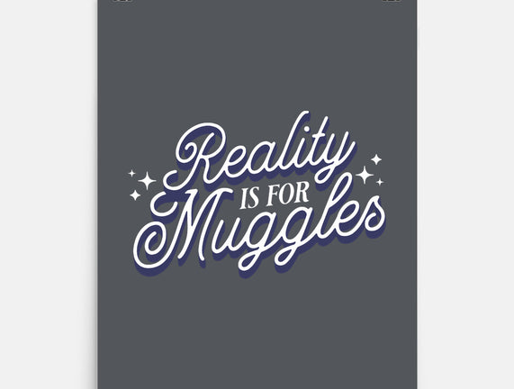 Reality Is For Muggles