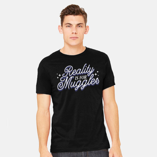 Reality Is For Muggles-Mens-Heavyweight-Tee-fanfreak1