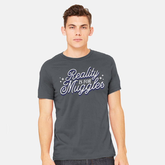 Reality Is For Muggles-Mens-Heavyweight-Tee-fanfreak1