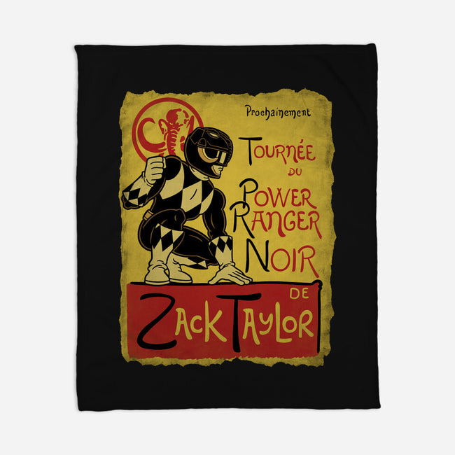 Le Ranger Noir-None-Fleece-Blanket-Barbadifuoco