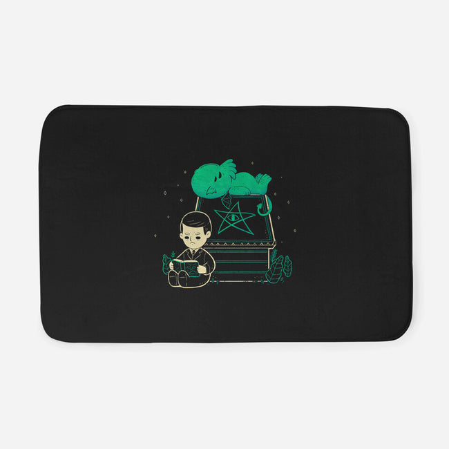 Cthulhu On Peanuts House-None-Memory Foam-Bath Mat-xMorfina