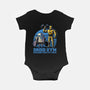 Android Space Gym-Baby-Basic-Onesie-Studio Mootant