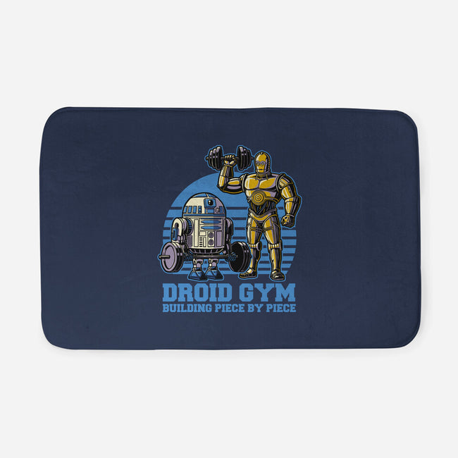 Android Space Gym-None-Memory Foam-Bath Mat-Studio Mootant