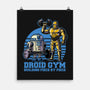 Android Space Gym-None-Matte-Poster-Studio Mootant