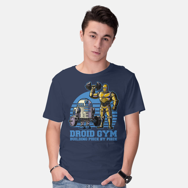 Android Space Gym-Mens-Basic-Tee-Studio Mootant