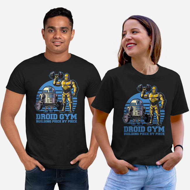 Android Space Gym-Unisex-Basic-Tee-Studio Mootant