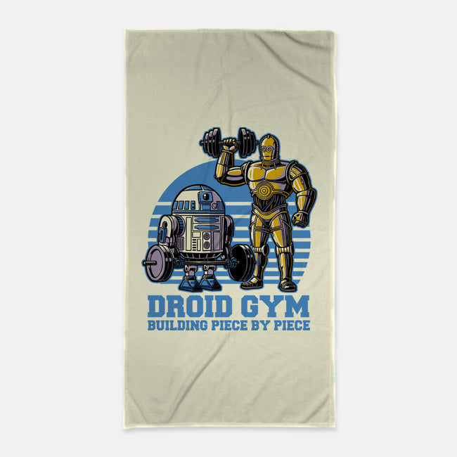 Android Space Gym-None-Beach-Towel-Studio Mootant