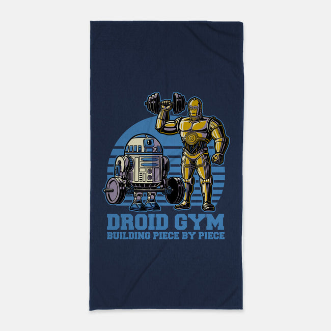 Android Space Gym-None-Beach-Towel-Studio Mootant