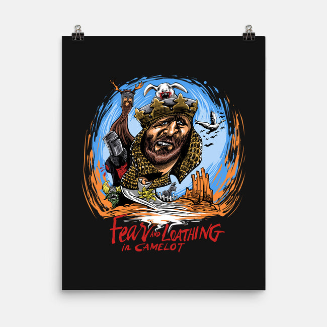 Fear And Loathing In Camelot-None-Matte-Poster-zascanauta