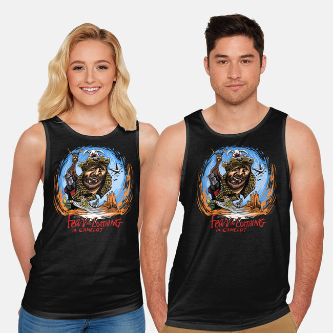 Fear And Loathing In Camelot-Unisex-Basic-Tank-zascanauta