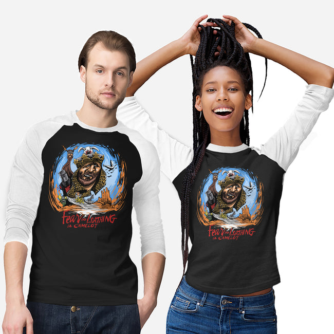 Fear And Loathing In Camelot-Unisex-Baseball-Tee-zascanauta