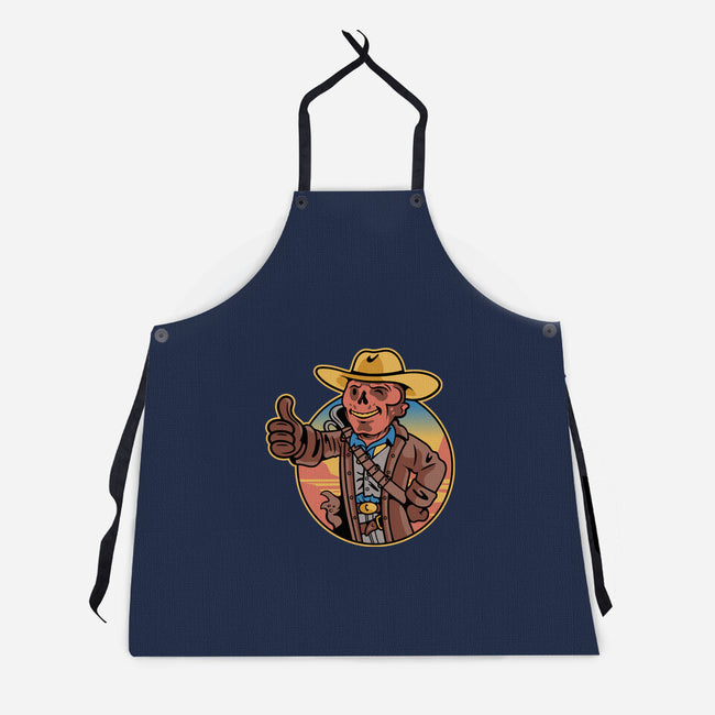 The Ghoul Boy-Unisex-Kitchen-Apron-demonigote