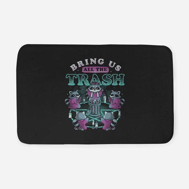 Bring Us All The Trash-None-Memory Foam-Bath Mat-eduely