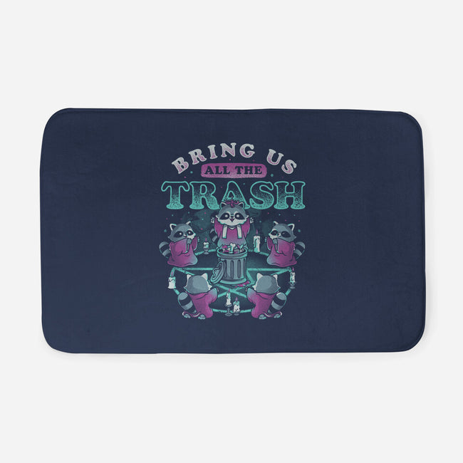 Bring Us All The Trash-None-Memory Foam-Bath Mat-eduely