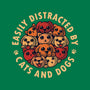 Easily Distracted By Cats And Dogs-None-Matte-Poster-erion_designs