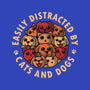 Easily Distracted By Cats And Dogs-None-Indoor-Rug-erion_designs