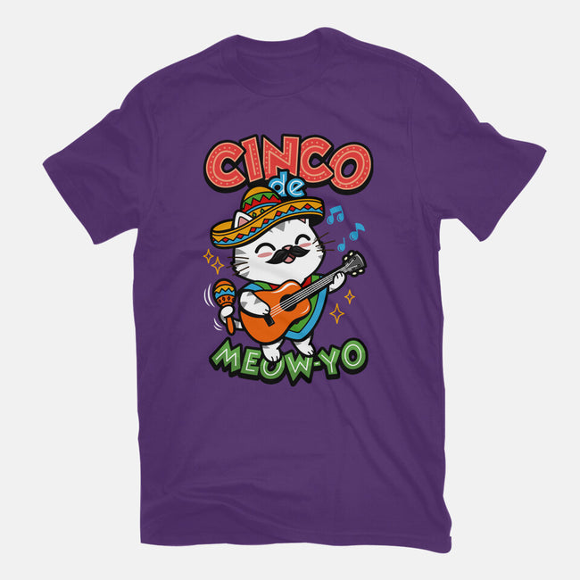 Cinco De Meow-yo-Mens-Basic-Tee-Boggs Nicolas