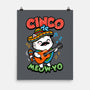 Cinco De Meow-yo-None-Matte-Poster-Boggs Nicolas