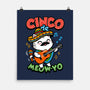 Cinco De Meow-yo-None-Matte-Poster-Boggs Nicolas