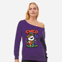 Cinco De Meow-yo-Womens-Off Shoulder-Sweatshirt-Boggs Nicolas