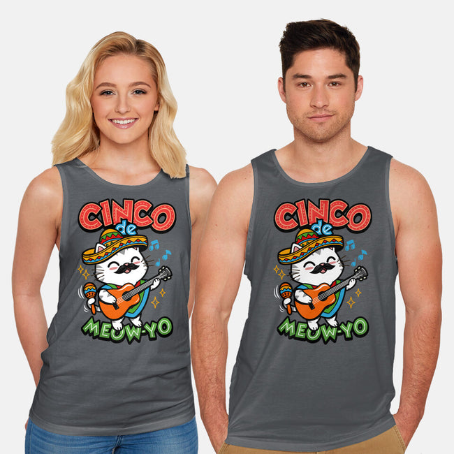 Cinco De Meow-yo-Unisex-Basic-Tank-Boggs Nicolas