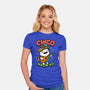 Cinco De Meow-yo-Womens-Fitted-Tee-Boggs Nicolas