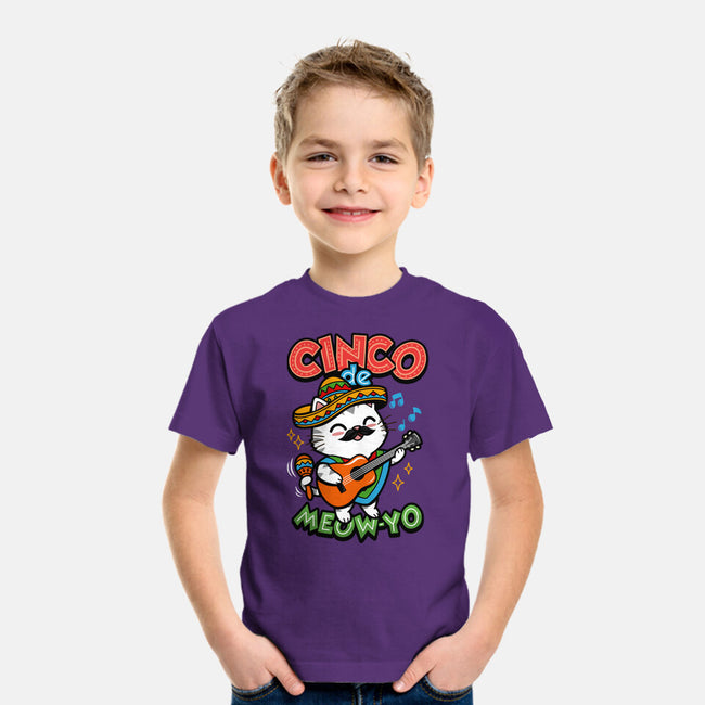 Cinco De Meow-yo-Youth-Basic-Tee-Boggs Nicolas