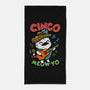 Cinco De Meow-yo-None-Beach-Towel-Boggs Nicolas