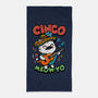 Cinco De Meow-yo-None-Beach-Towel-Boggs Nicolas