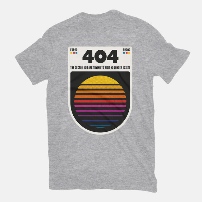 404 Decade Not Found-Youth-Basic-Tee-BadBox