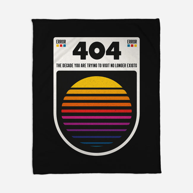 404 Decade Not Found-None-Fleece-Blanket-BadBox