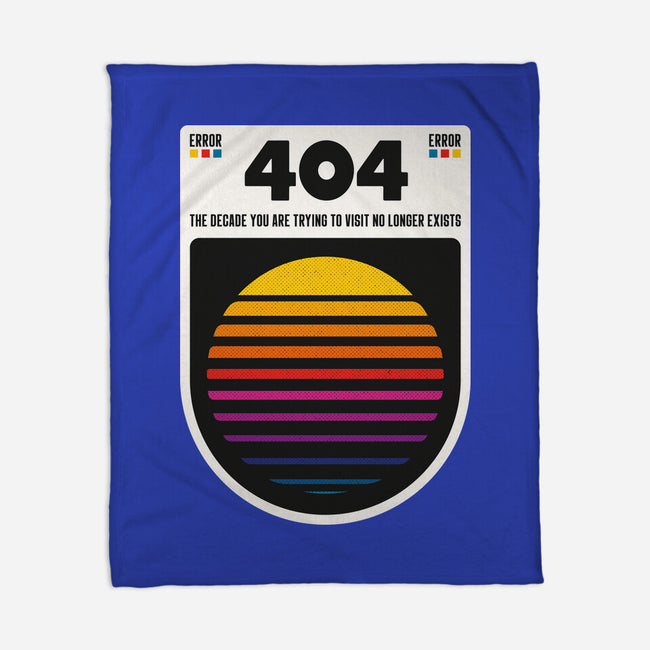 404 Decade Not Found-None-Fleece-Blanket-BadBox