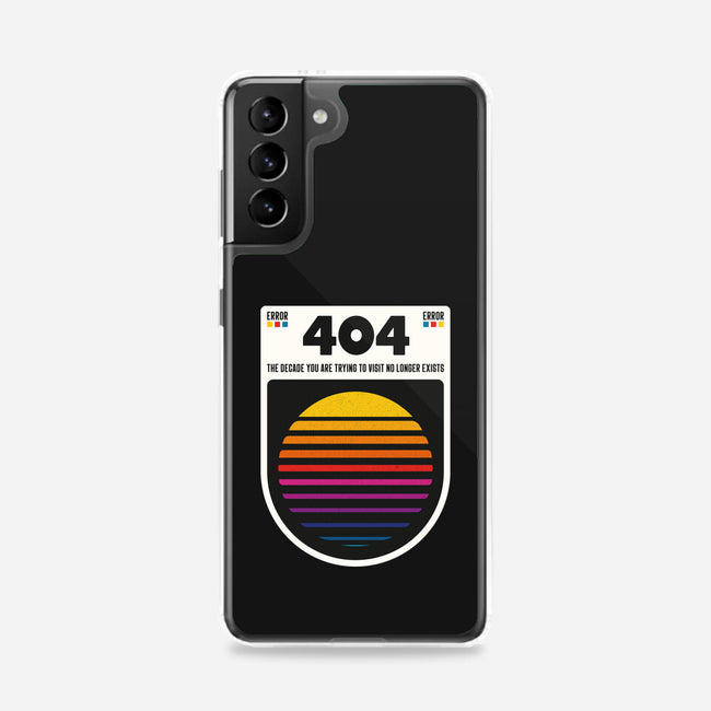 404 Decade Not Found-Samsung-Snap-Phone Case-BadBox