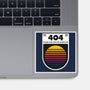 404 Decade Not Found-None-Glossy-Sticker-BadBox