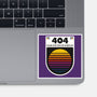 404 Decade Not Found-None-Glossy-Sticker-BadBox