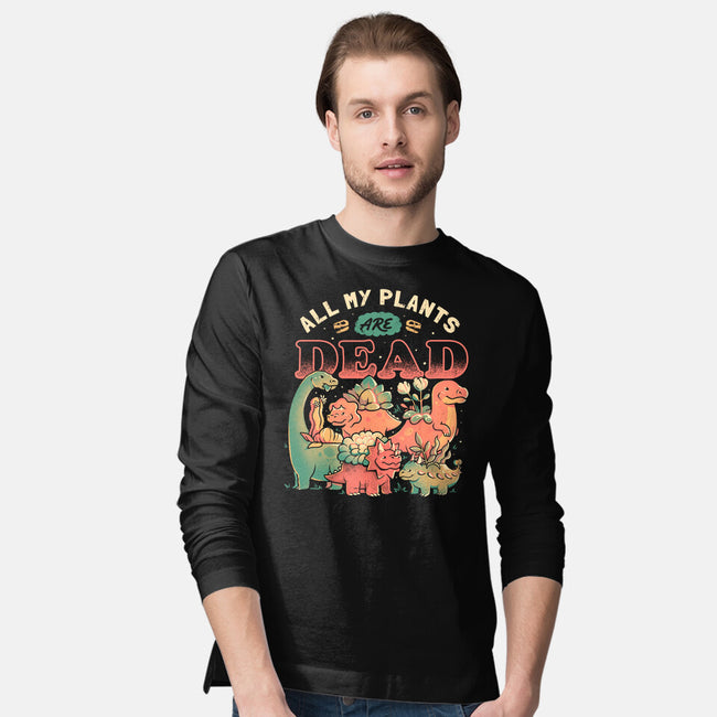 All My Plants Are Dead-Mens-Long Sleeved-Tee-eduely