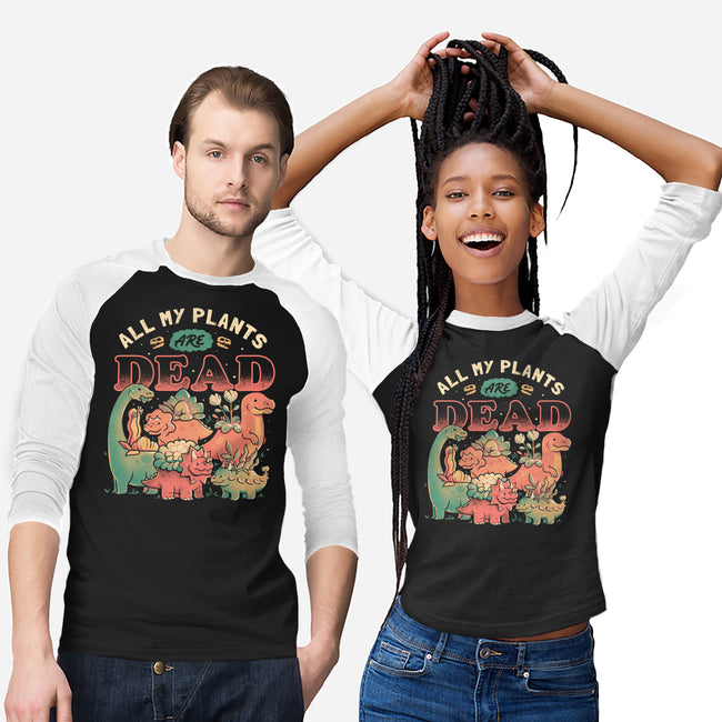 All My Plants Are Dead-Unisex-Baseball-Tee-eduely