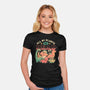 All My Plants Are Dead-Womens-Fitted-Tee-eduely