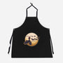 Young Witch Moon-Unisex-Kitchen-Apron-rmatix